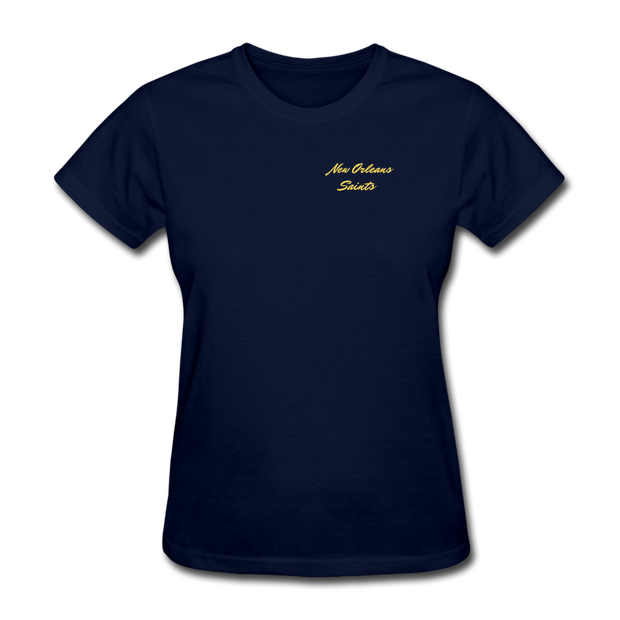 New Orleans Saints Women's T-Shirt - navy