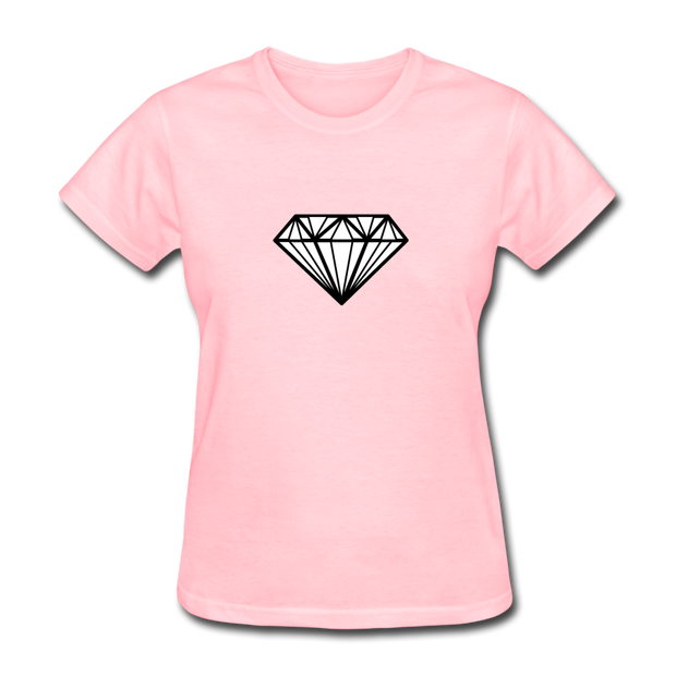 Large Diamond Women's T-Shirt - pink