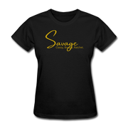 Savage Gold Women's T-Shirt - black