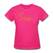 Savage Gold Women's T-Shirt - fuchsia