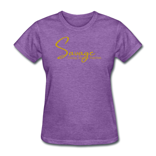 Savage Gold Women's T-Shirt - purple heather
