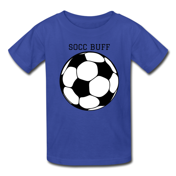 SOCC BUFF Kids' T-Shirt - royal blue