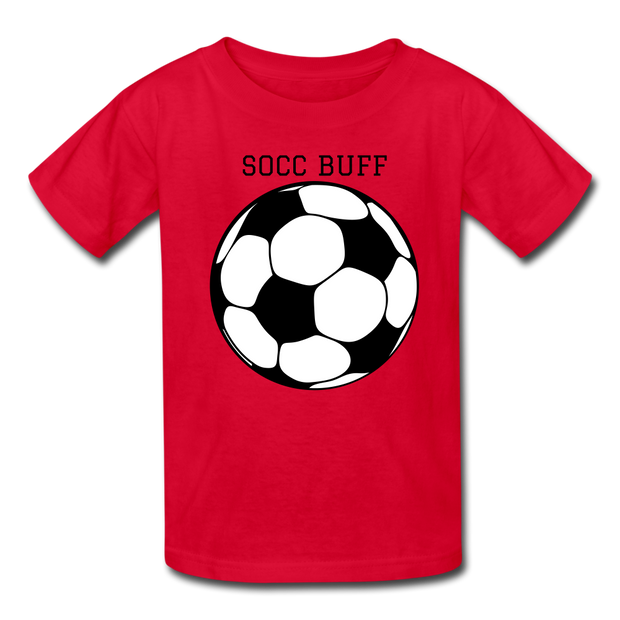 SOCC BUFF Kids' T-Shirt - red