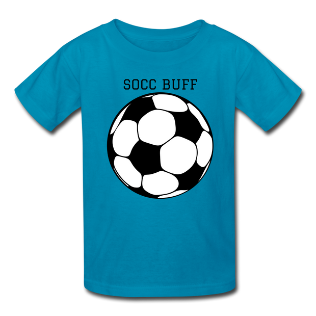 SOCC BUFF Kids' T-Shirt - turquoise