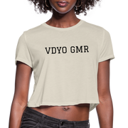 VDYO GMR Women's Cropped T-Shirt - dust