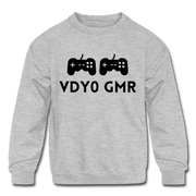 VDYO GMR Kids' Crewneck Sweatshirt - heather gray
