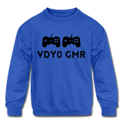 VDYO GMR Kids' Crewneck Sweatshirt - royal blue